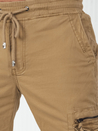 Moške hlače s stranskimi žepi Barva Kaki DSTREET UX4180_4
