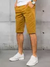 Moške jeans kratke hlače Barva gorčična DSTREET SX1438_2