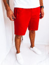 Moške športne kratke hlače Barva rdeča DSTREET SX2222_2