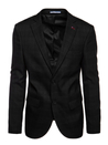 Moški blazer casual Barva Črna DSTREET MX0611_1