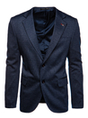 Moški blazer casual Barva Mornarica DSTREET MX0615_1