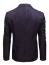 Moški blazer casual Barva Vijolična DSTREET MX0422_2