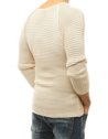 Moški klasičen pulover Barva Bež DSTREET WX1578_4