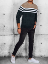 Moški klasičen pulover Barva Temno zelena DSTREET WX2188_2