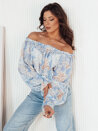 Ženska elegantna bluza MORALES Barva Modra DSTREET RY2370_2