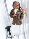 Ženska jakna oversize ORLANDO Barva rjav DSTREET TY3610_2