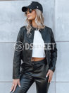 Ženska ramones jakna CHIC STYLE Barva Črna DSTREET TY3897_1