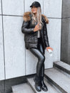 Ženska zimska jakna AMBER DAWN Barva Črna DSTREET TY3810_5