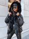Ženska zimska jakna BRILLIANCE Barva Črna DSTREET TY3908_3