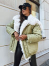 Ženska zimska jakna BRILLIANCE Barva Zelena DSTREET TY3909_3