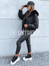 Ženska zimska jakna HEARTGLOW Barva Črna DSTREET TY3846_2