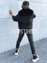 Ženska zimska jakna HEARTGLOW Barva Črna DSTREET TY3846_3