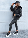 Ženska zimska jakna HEARTGLOW Barva Črna DSTREET TY3846_6