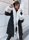 Ženska zimska jakna LUXURY Barva Črna DSTREET TY3933_1