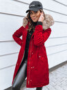 Ženska zimska jakna NADER Barva rdeča DSTREET TY4032_1