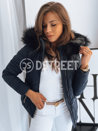 Ženska zimska jakna PUFFER Barva Mornarica DSTREET TY3680_2