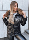 Ženska zimska jakna SNOW Barva Črna DSTREET TY3818_1