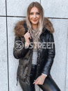 Ženska zimska jakna SNOW Barva Črna DSTREET TY3818_2