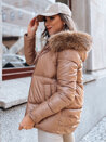 Ženska zimska jakna SPARKLE Barva zlati DSTREET TY3949_1