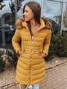 Ženska zimska jakna TERIS rumena Dstreet TY3096_3
