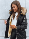 Ženska zimska jakna VIXEN Barva Črna DSTREET TY3874_3