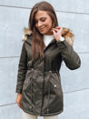 Ženska zimska jakna VIXEN Barva Zelena DSTREET TY3872_1