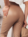 Ženske povoščene hlače BRIAL Barva Bež DSTREET UY2076_2