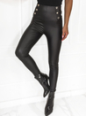Ženske povoščene hlače CASSIE Barva Črna DSTREET UY1128_2