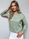 Ženski dolgi pulover MOLLY Barva Svetlo zelena DSTREET MY2162_1