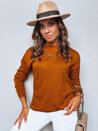 Ženski dolgi pulover MOLLY Barva gorčična DSTREET MY2159_1