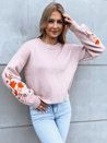 Ženski kratek pulover LYRA Barva Roza DSTREET MY2215_1