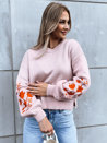 Ženski kratek pulover LYRA Barva Roza DSTREET MY2215_3
