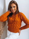 Ženski kratek pulover SELAVI Barva Oranžna DSTREET MY1944_2
