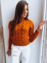 Ženski kratek pulover SELAVI Barva Oranžna DSTREET MY1944_3
