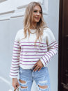 Ženski kratek pulover VELORIA Barva Vijolična DSTREET MY2029_1