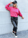 Ženski oversize pulover EMERALD Barva Roza DSTREET MY2125_2